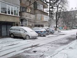 Търговище - снеговалеж - обстановка