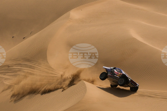 APTOPIX Saudi Arabia Dakar Rally