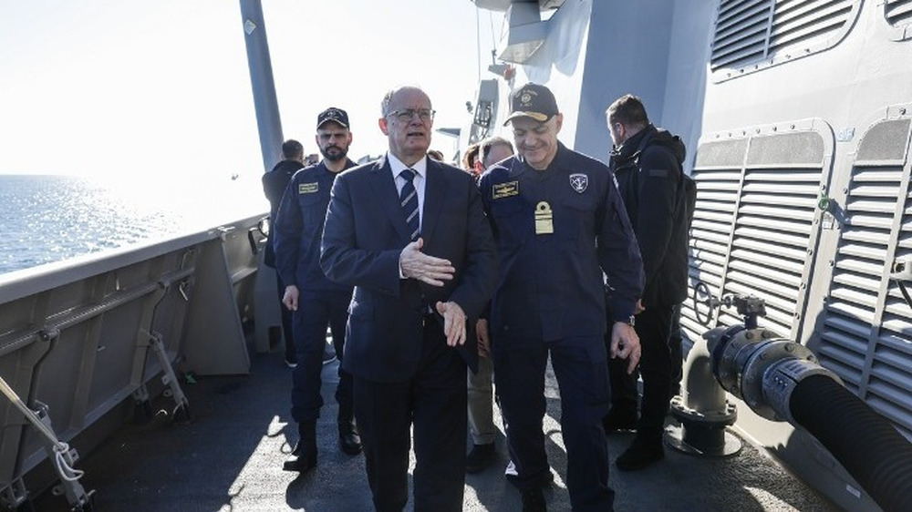 АНА-МПА: Гръцкият президент Тасулас присъства на церемонията по посрещането на фрегатата „Кимон“ в гръцки води