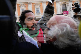 Italy Iran Protest