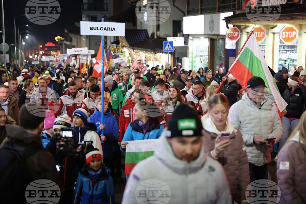FIS Snowboard Alpine World Cup Opens in Bansko with Parade of Nations