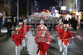 Банско - Световна купа по алпийски сноуборд - парад на нациите