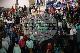 Банско - Световна купа по алпийски сноуборд - парад на нациите