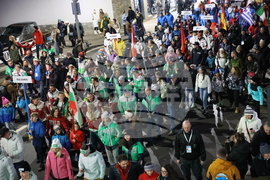 Банско - Световна купа по алпийски сноуборд - парад на нациите