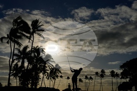 APTOPIX Sony Open Golf