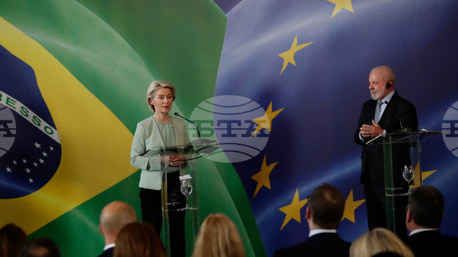 В навечерието на подписването на споразумението между ЕС и Меркосур Лула да Силва и Фон дер Лайен изтъкнаха ползите от него