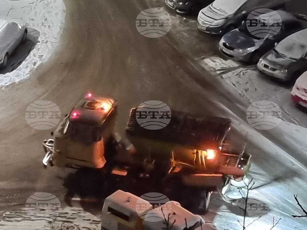 Всички необходими машини за почистване на улиците от сняг и обработка срещу заледяване са на терен във Велико Търново