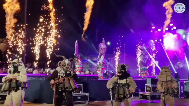 „Сурва“ е емблема на Перник, заяви кметът Станислав Владимиров при откриването на Международния фестивал на маскарадните игри