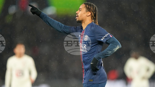 Шестото попадение през сезона на Брадли Баркола подпечата победата на Пари Сен Жермен при гостуването на Оксер във френската Лига 1