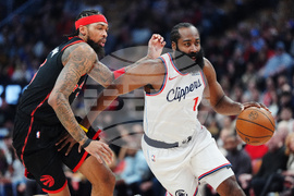 Clippers Raptors Basketball