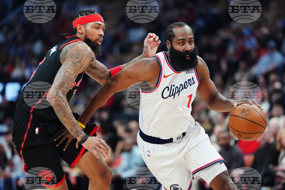 Clippers Raptors Basketball