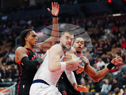 Clippers Raptors Basketball