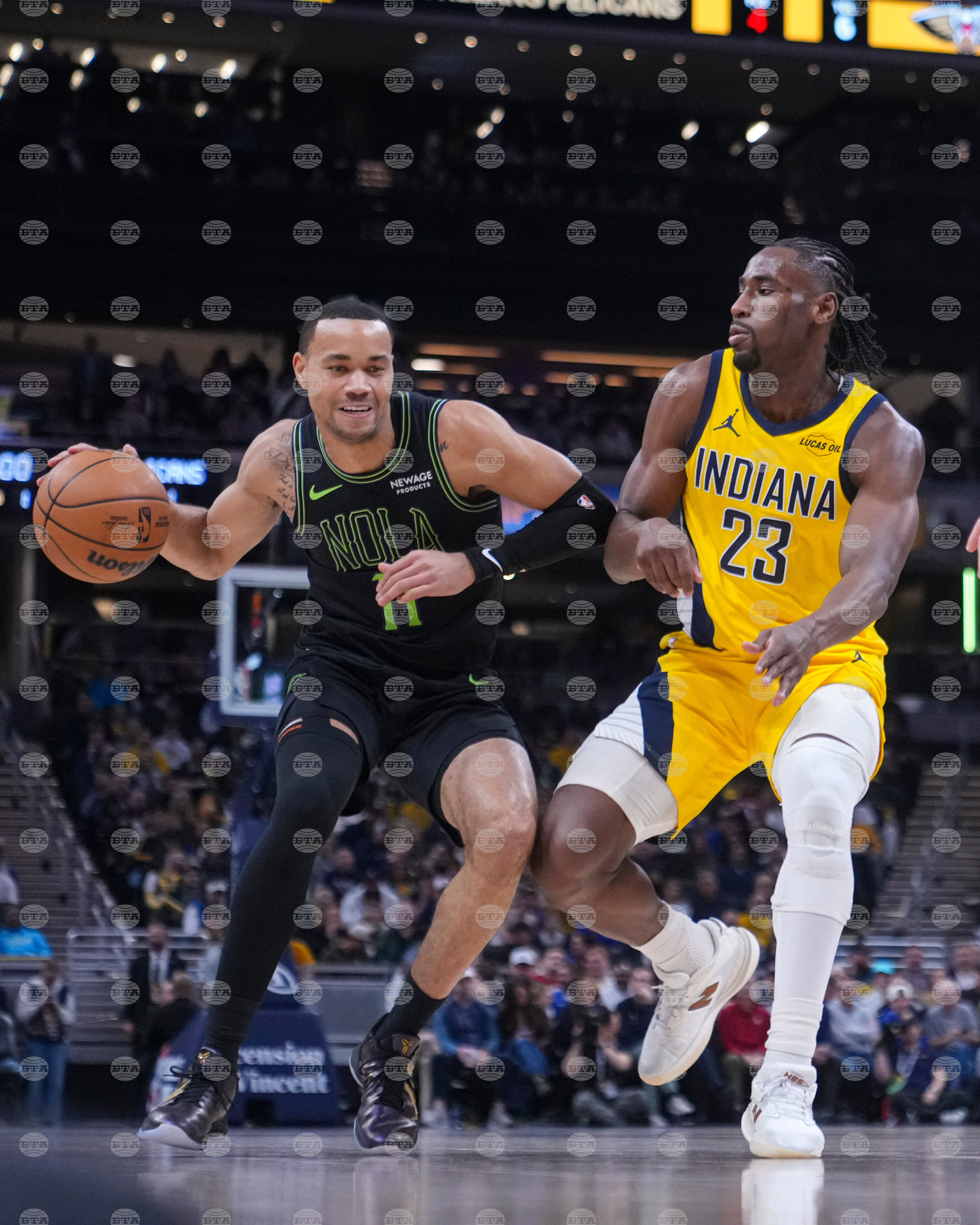 Pelicans Pacers Basketball