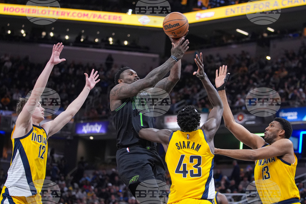 Pelicans Pacers Basketball