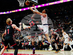 Clippers Raptors Basketball