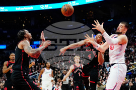 Clippers Raptors Basketball