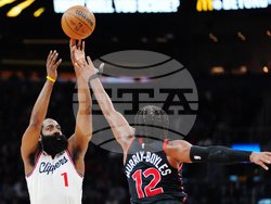 Clippers Raptors Basketball