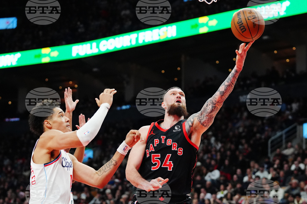 Clippers Raptors Basketball