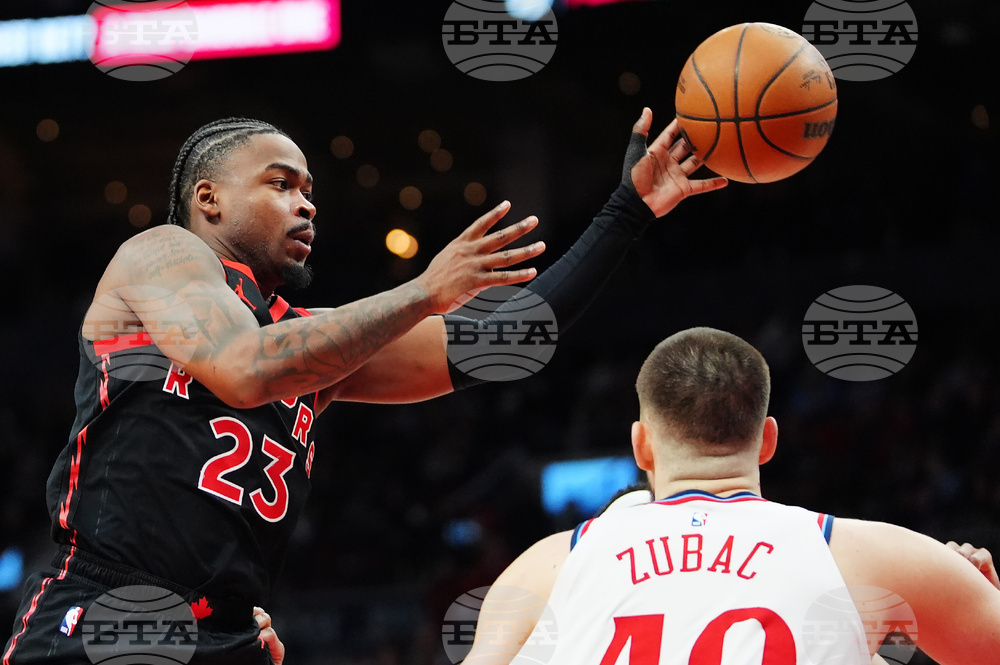 Clippers Raptors Basketball