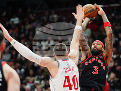 Clippers Raptors Basketball