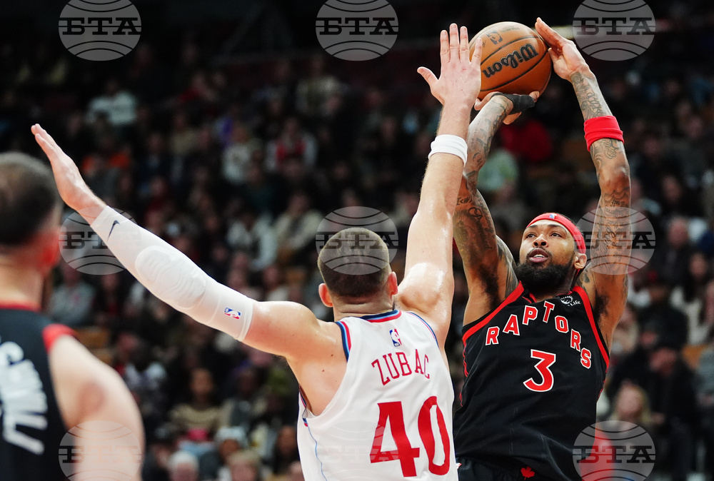 Clippers Raptors Basketball