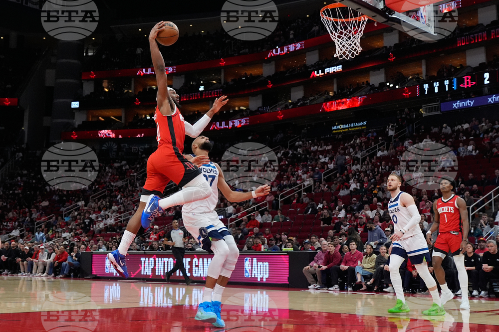 Timberwolves Rockets Basketball