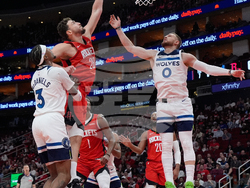 Timberwolves Rockets Basketball