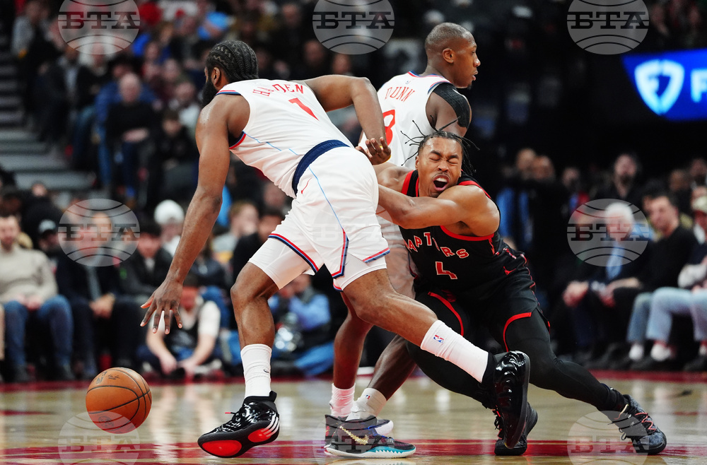 Clippers Raptors Basketball
