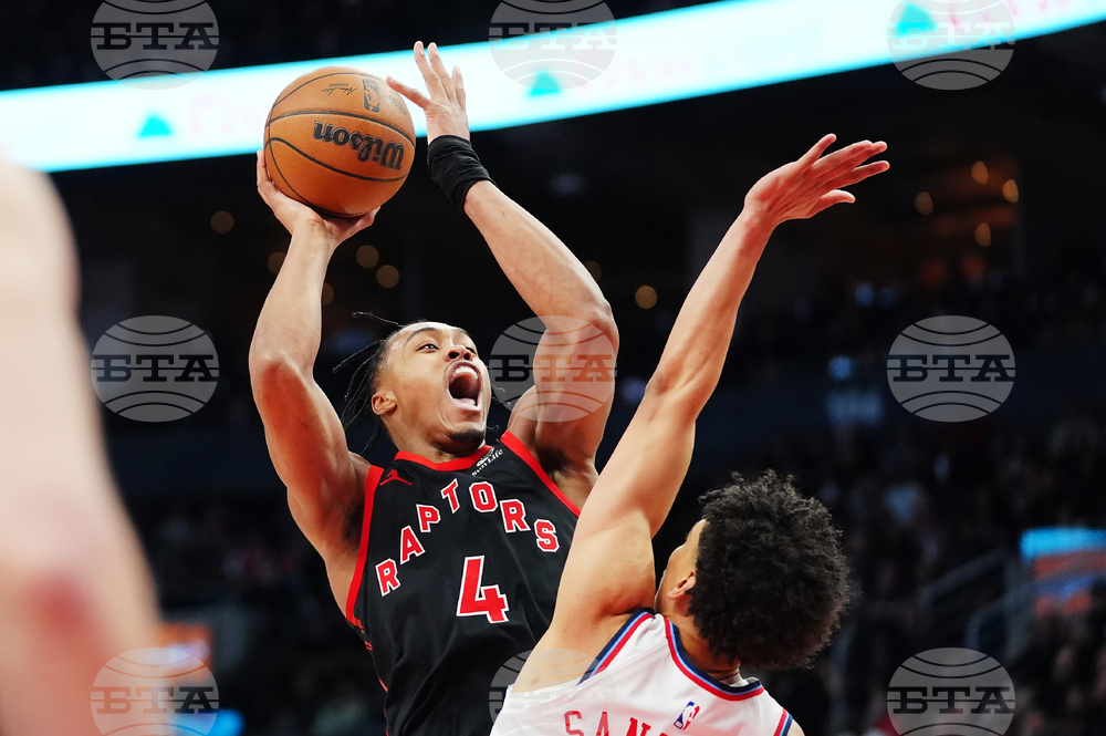 Clippers Raptors Basketball