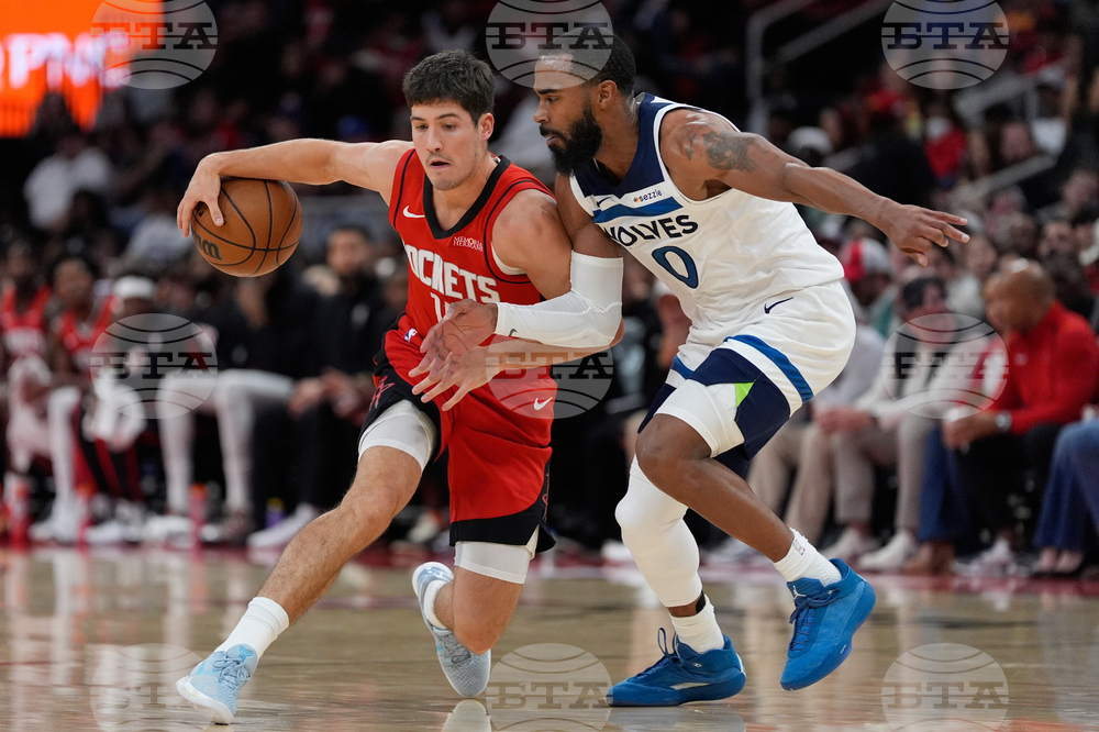 Timberwolves Rockets Basketball