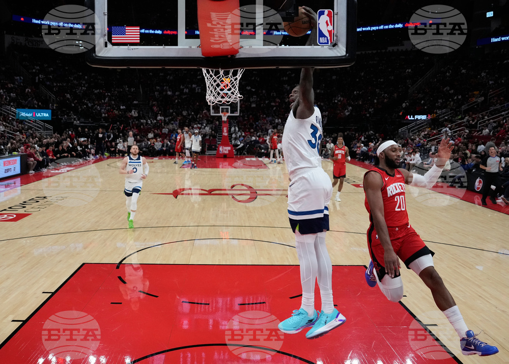 Timberwolves Rockets Basketball