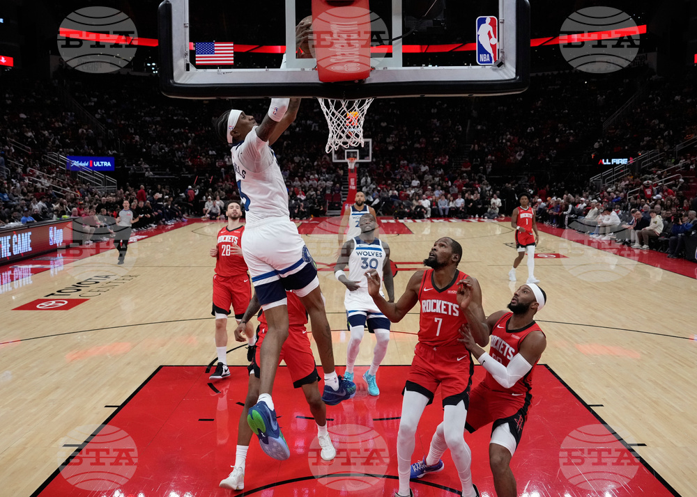 Timberwolves Rockets Basketball