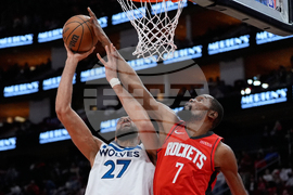 Timberwolves Rockets Basketball