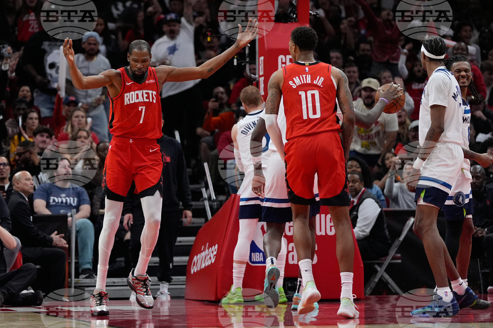 Timberwolves Rockets Basketball