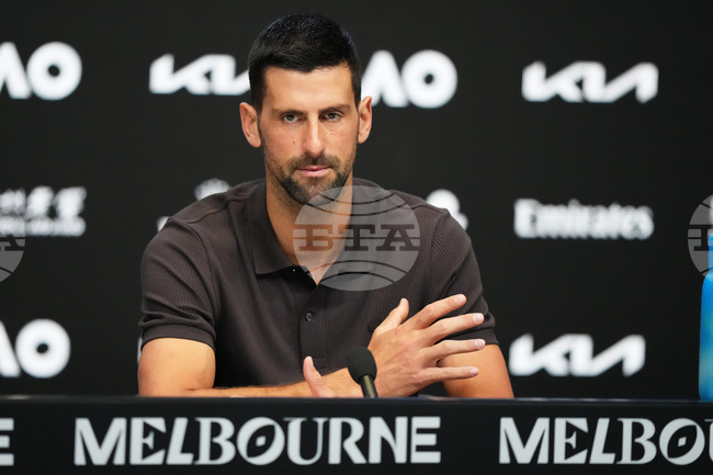 Новак Джокович очаква да изиграе добри мачове в Мелбърн, не се фокусира върху рекорди от Големия шлем