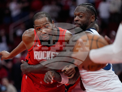 Timberwolves Rockets Basketball