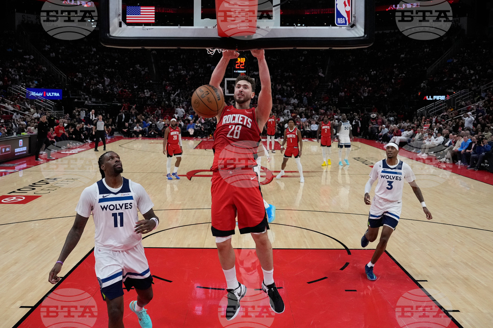 Timberwolves Rockets Basketball