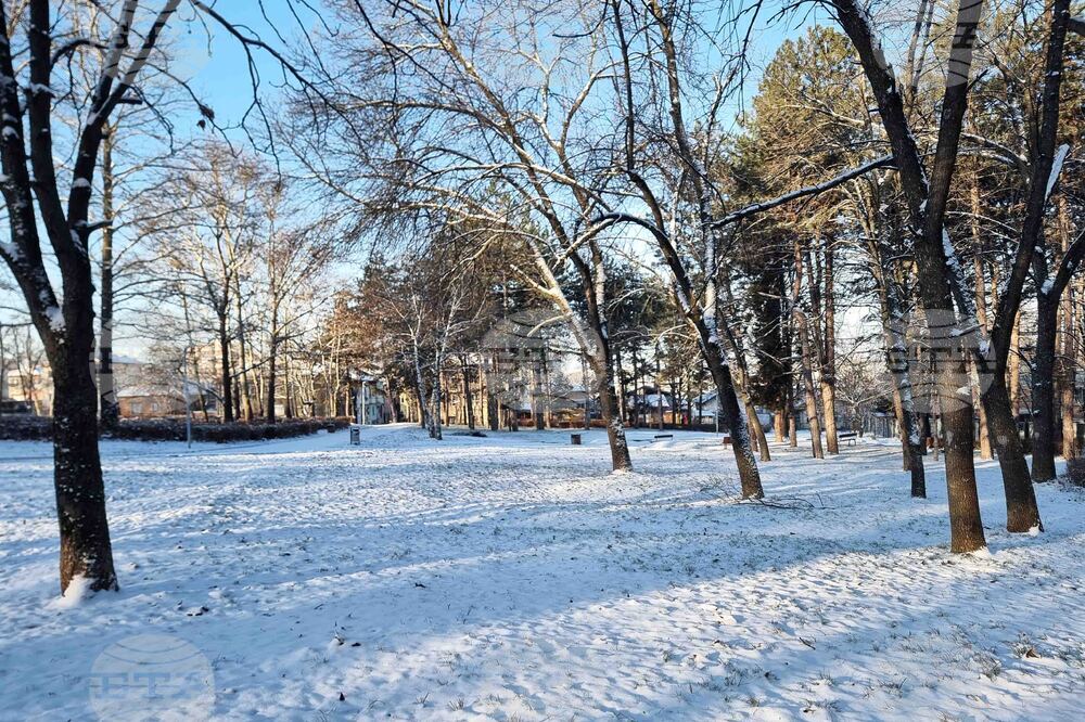 Плевен - зимна обстановка