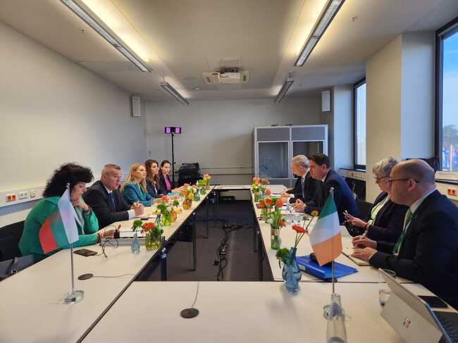 Agriculture Minister Confirms Bulgarian Position on CAP at Meeting with Irish Counterpart