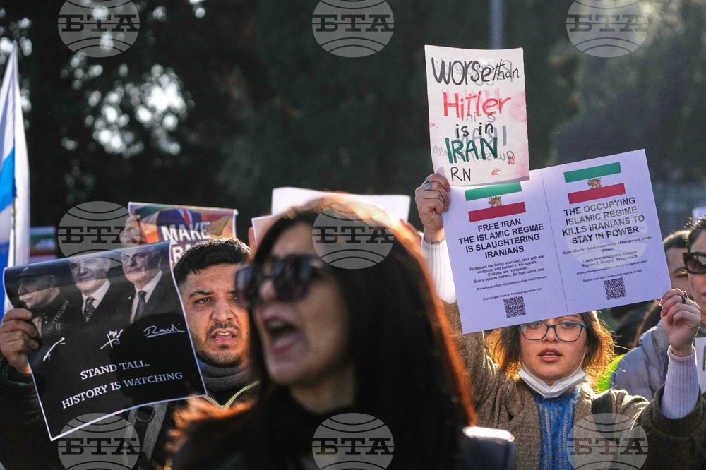 Italy Iran Protest
