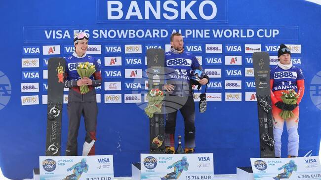 Швейцарецът Казанова отстрани Радослав Янков и Тервел Замфиров на Световната купа по сноуборд в Банско, австриецът Бенямин Карл взе победата