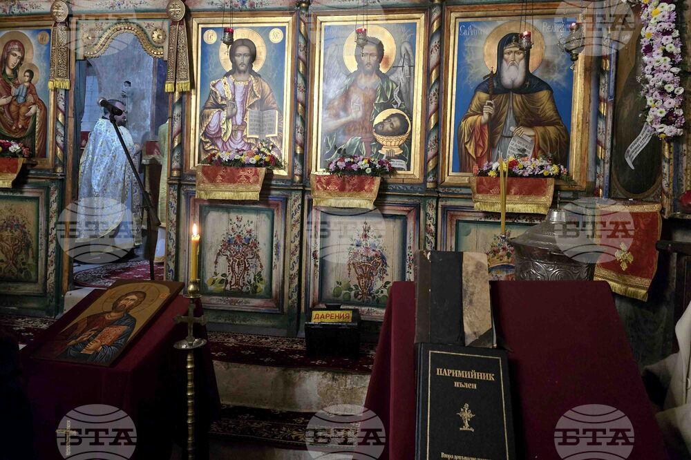 Мелник - храм „Свети Антоний Велики" - Антоновден