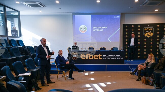 БФС обсъди с представители на УЕФА генералната стратегия за развитие на футбола от 2026-а до 2030-а година