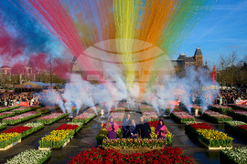 APTOPIX Netherlands Tulip Day