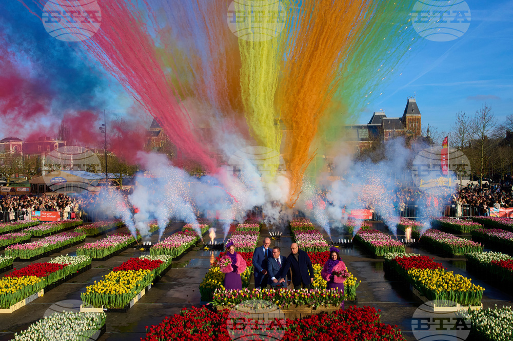 APTOPIX Netherlands Tulip Day