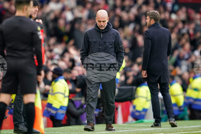Мениджърът на Манчестър Сити Пеп Гуардиола след загубата от Юнайтед: „По-добрият отбор спечели“