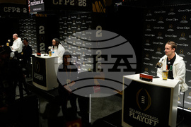CFP National Championship Media Day Football