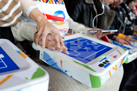 Africa Cup of Nations Soccer Blind Fans