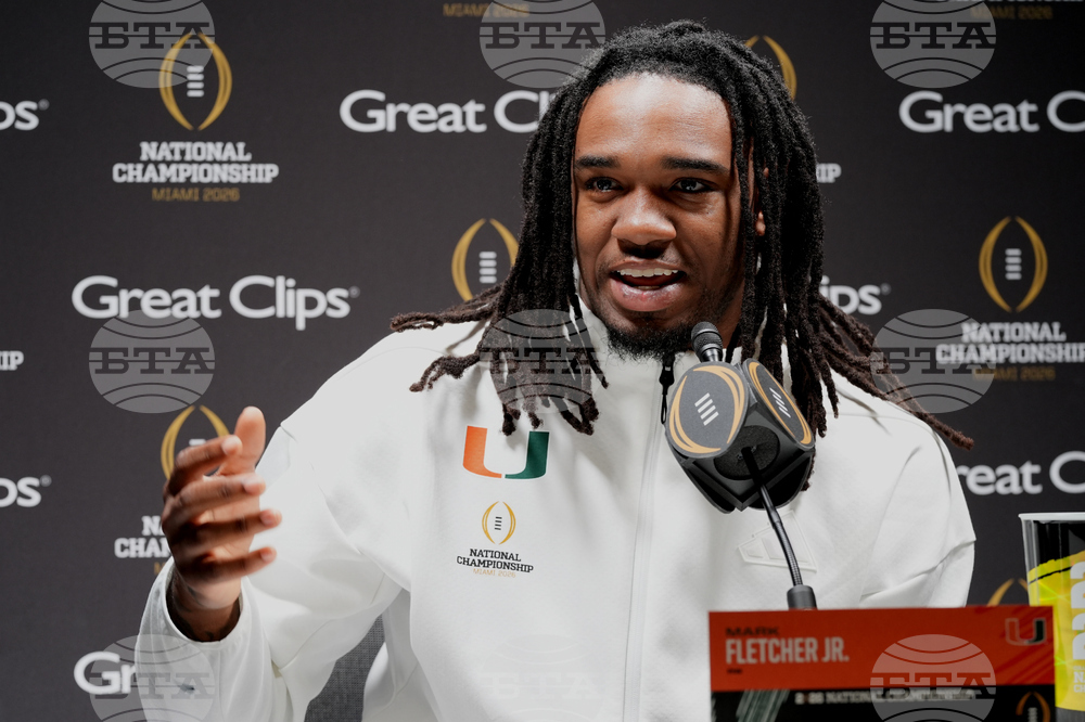 CFP National Championship Media Day Football