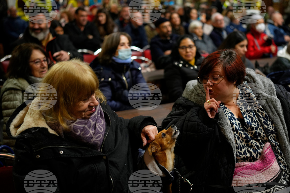 APTOPIX Spain Animal Blessing